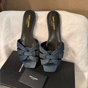 Saint Laurent slippers new
